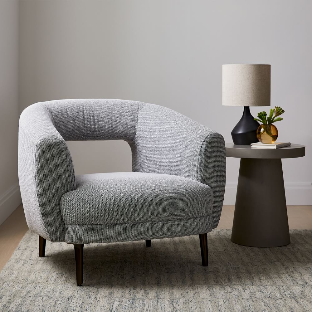 Blue gray sales chair