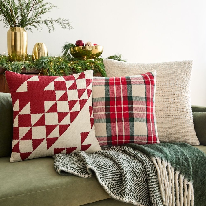 Modern discount christmas pillows
