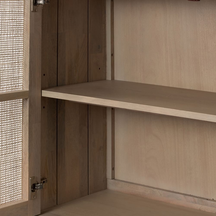 Tall wooden sale cabinet