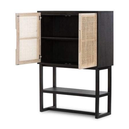 Tall console deals cabinet