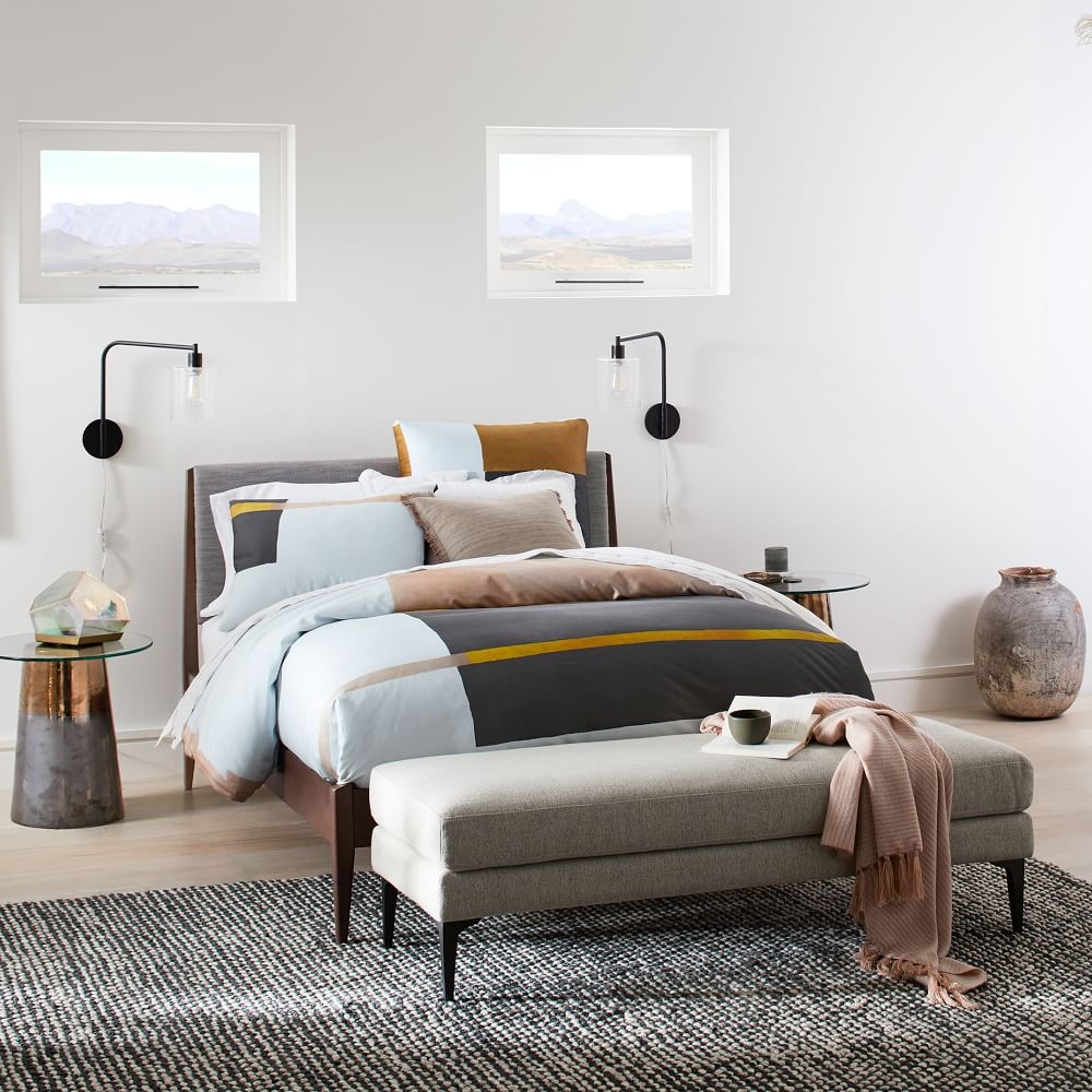 West elm shop bed