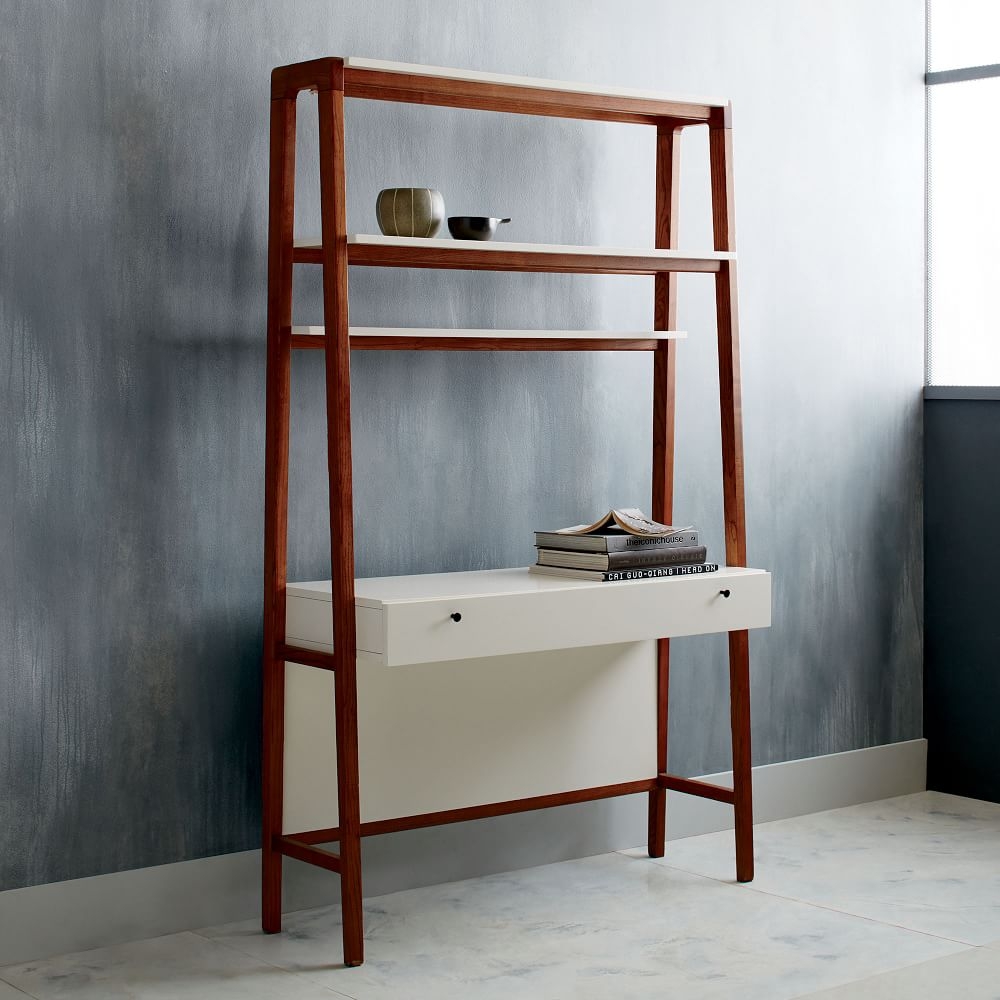 Wall shelf desk sale