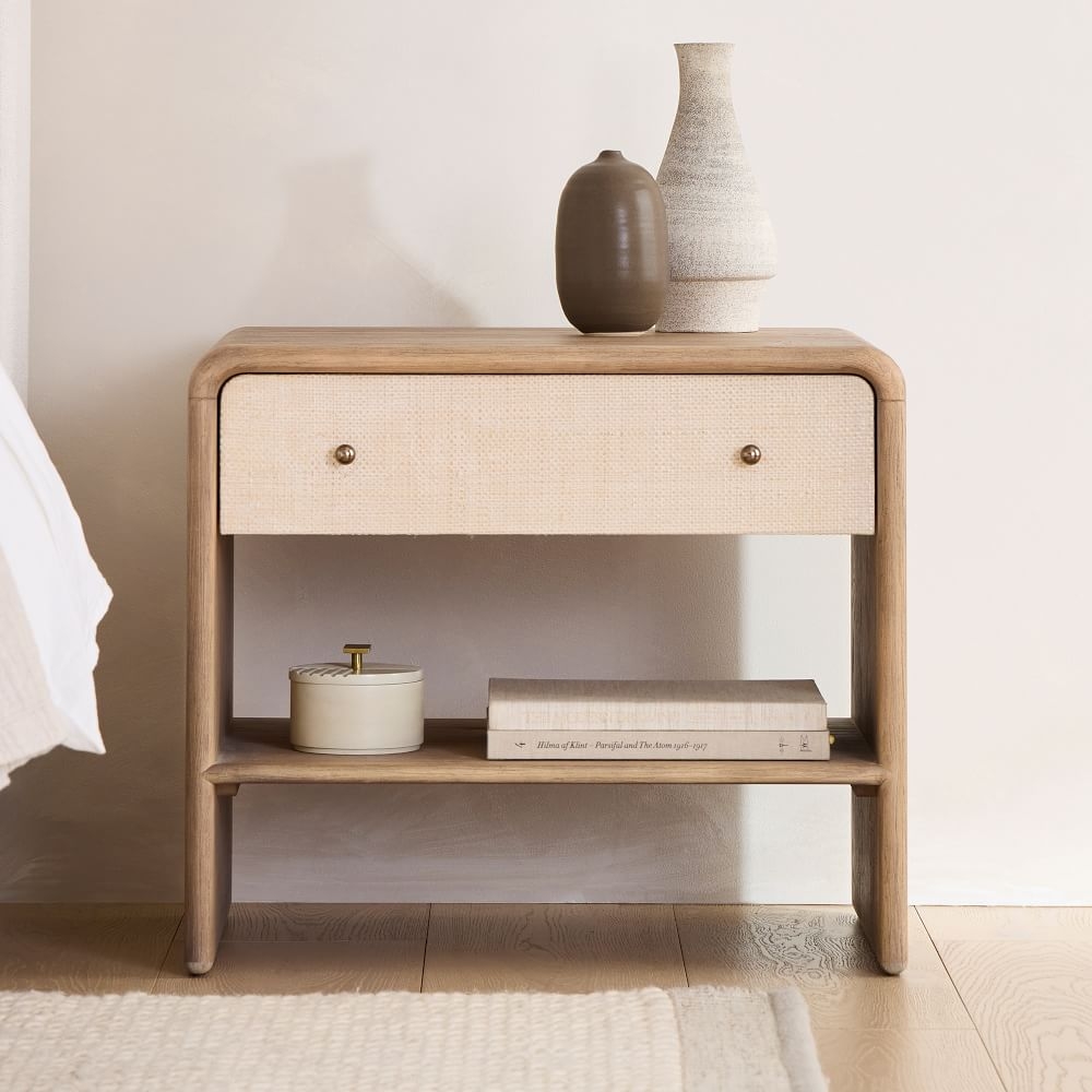 Modern Waterfall Nightstand 26