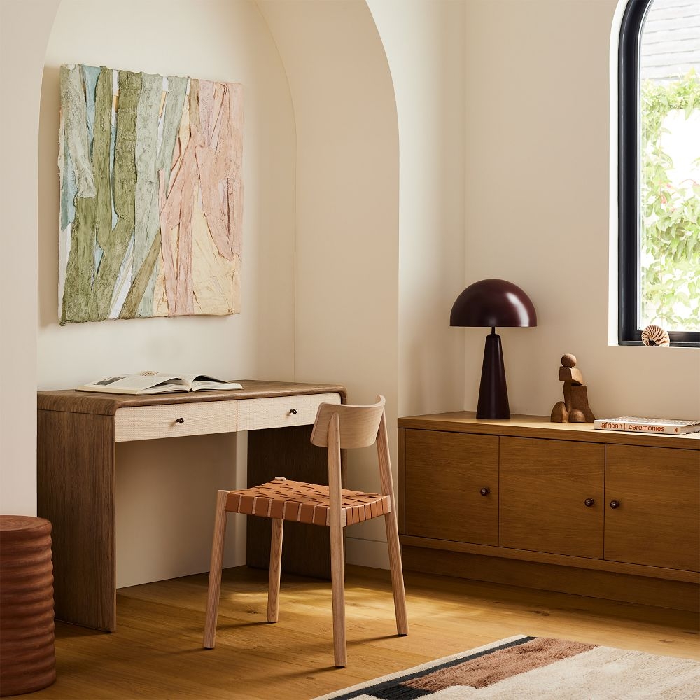 Modern shop waterfall desk
