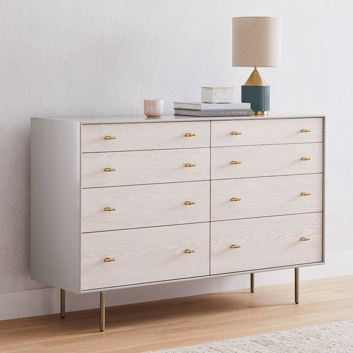 8 drawer shop dresser modern