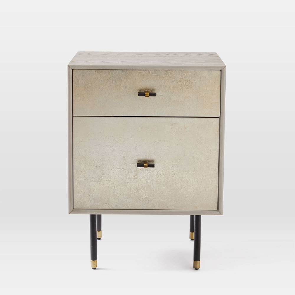 West elm 2025 gold nightstand