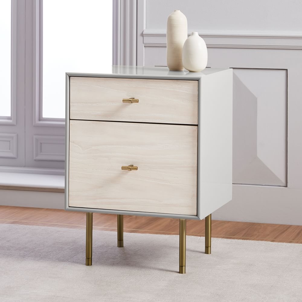 Lacquer nightstand hot sale