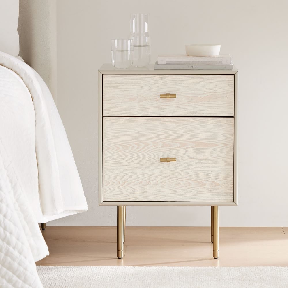 Lacquer nightstand hot sale