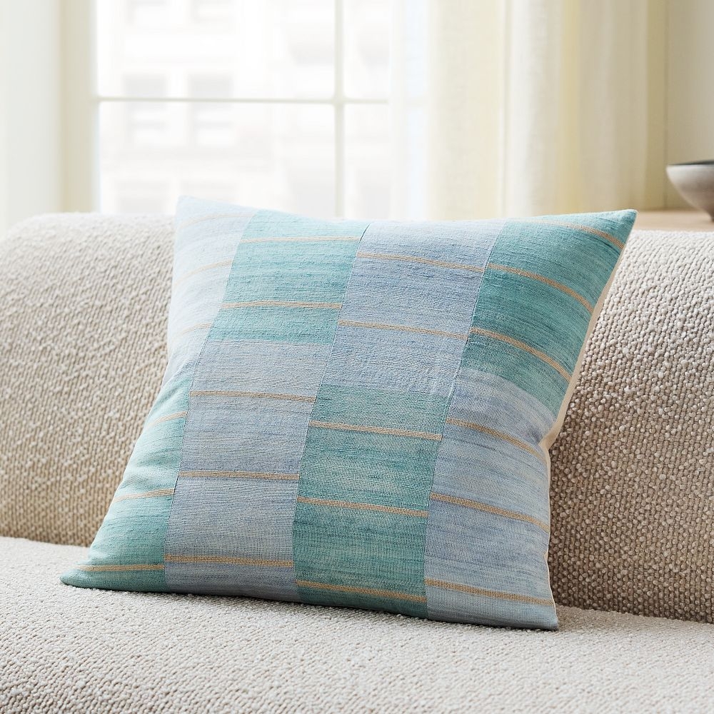 Silk throw shop pillow covers