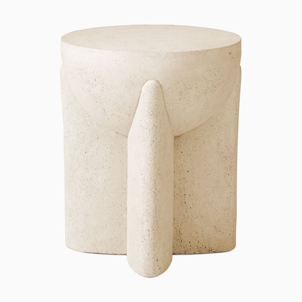 Stone side store table