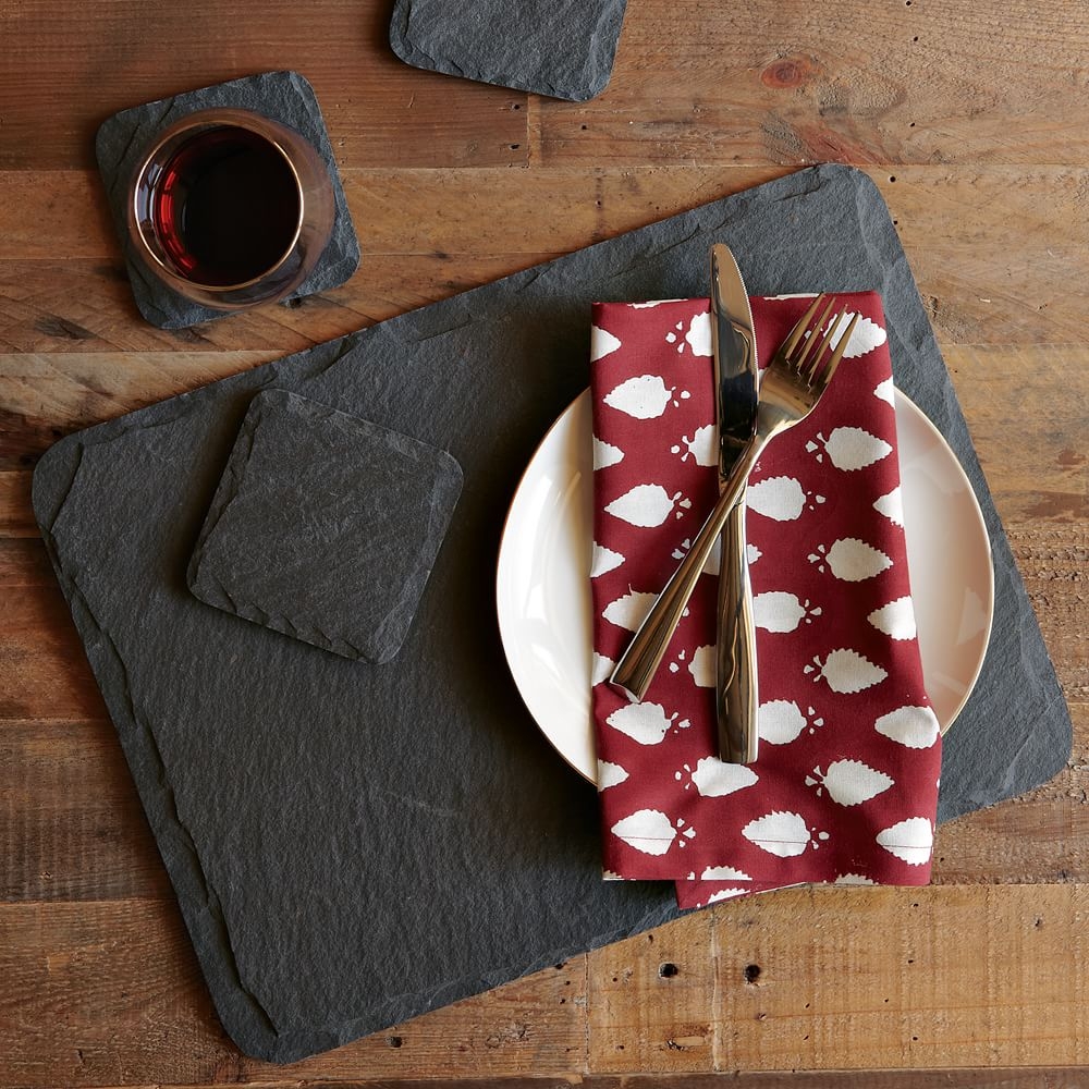 Buy online Slate Placemat now West Elm UAE UAE