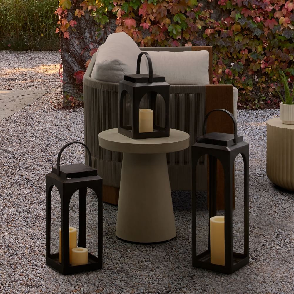 Modern lanterns outdoor deals