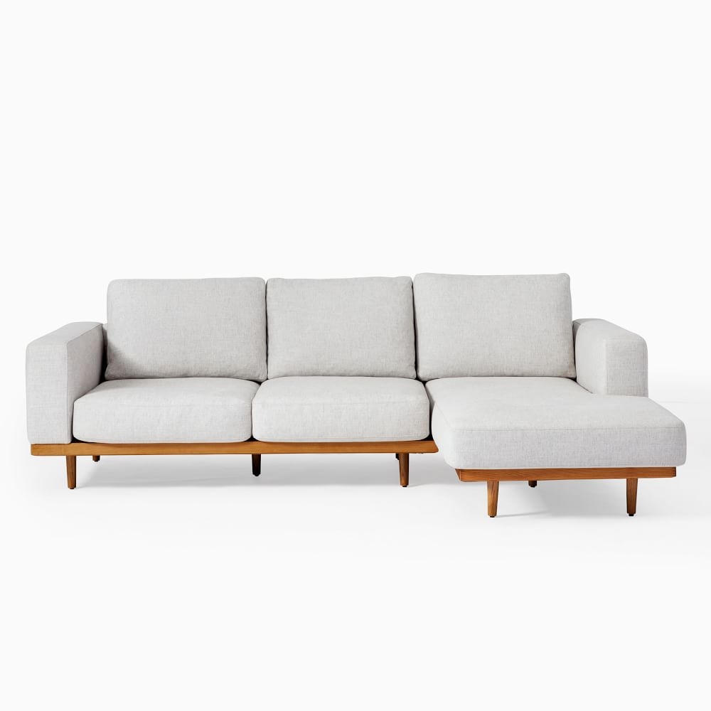Newport 2 Piece Chaise Sectional 110.5