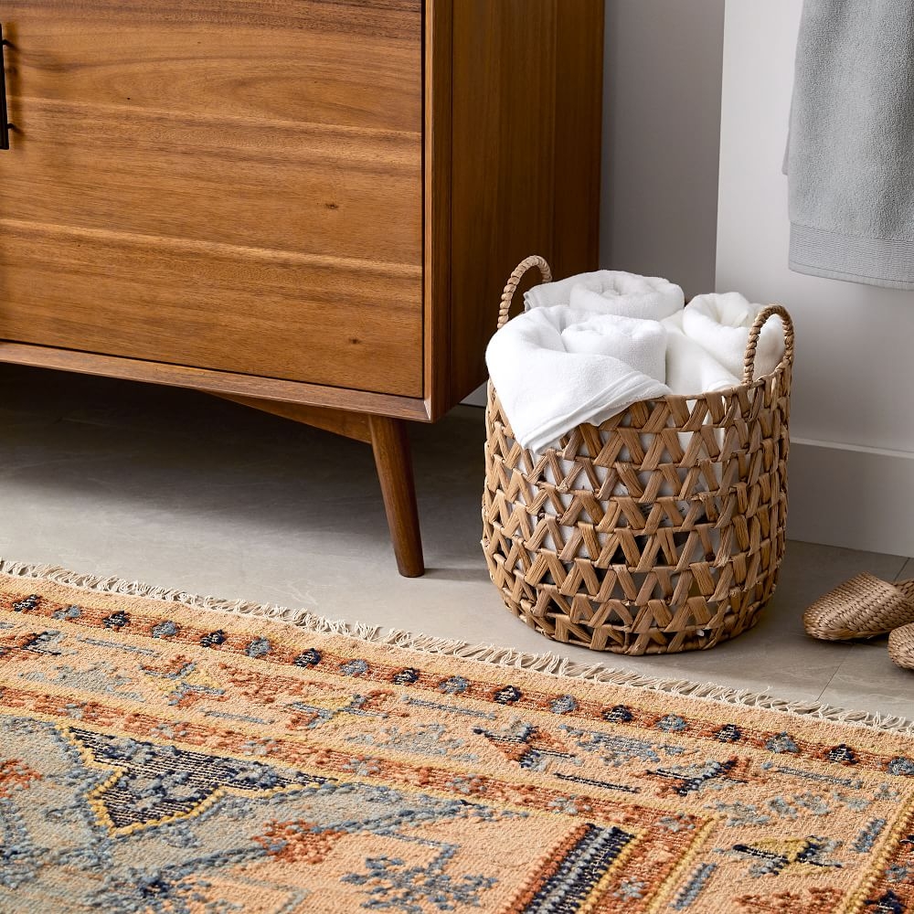 Open Weave Zigzag Baskets