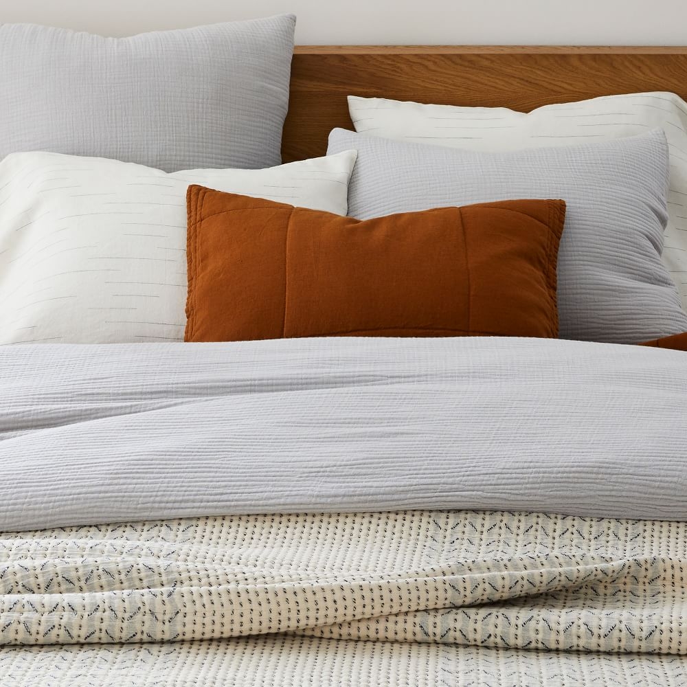 Buy online Organic Dreamy Gauze Cotton Duvet Cover Shams now