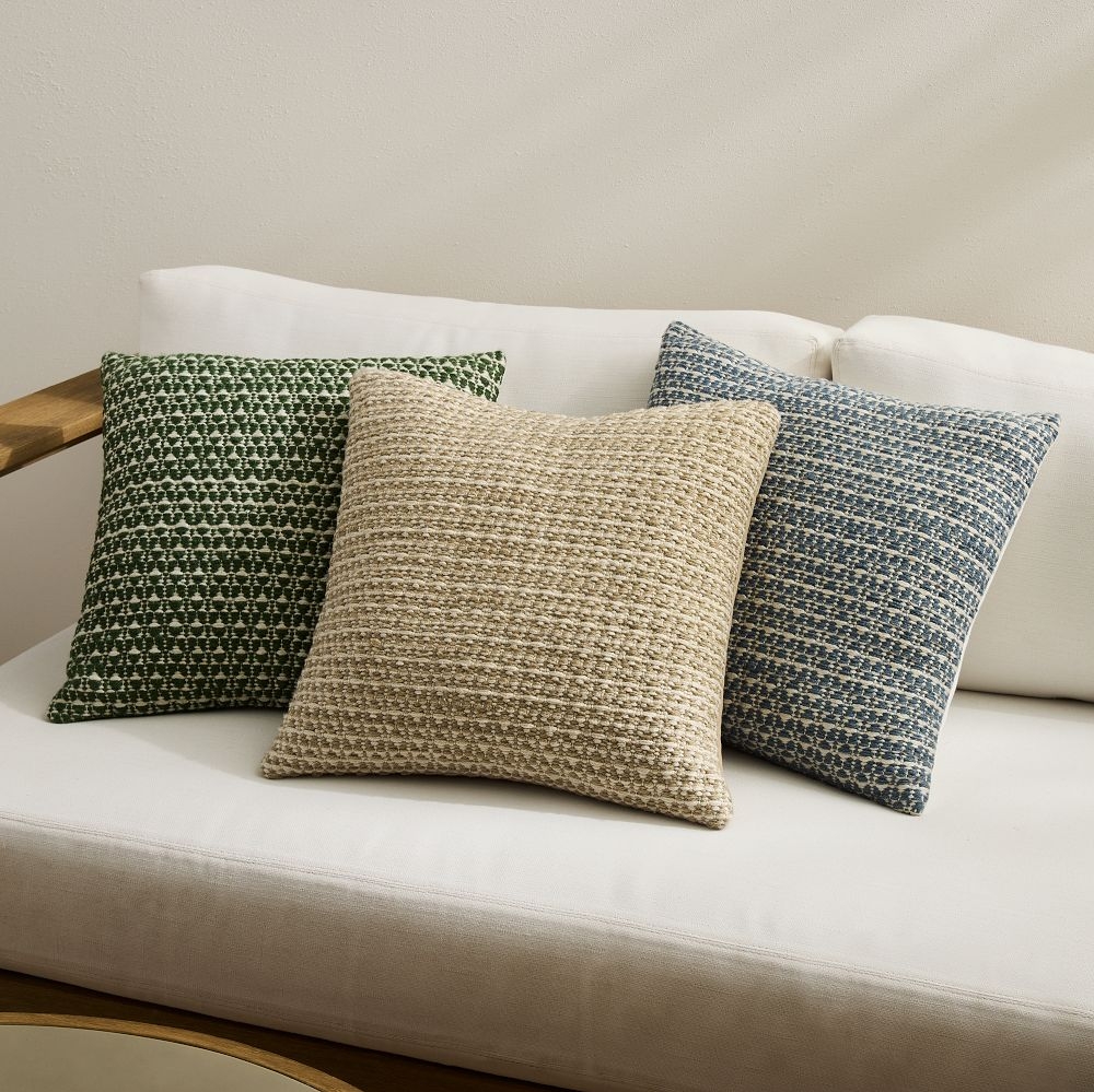 Outdoor Geo Texture Pillow