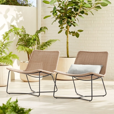 Buy online Outdoor Slope Lounge Chair now West Elm UAE