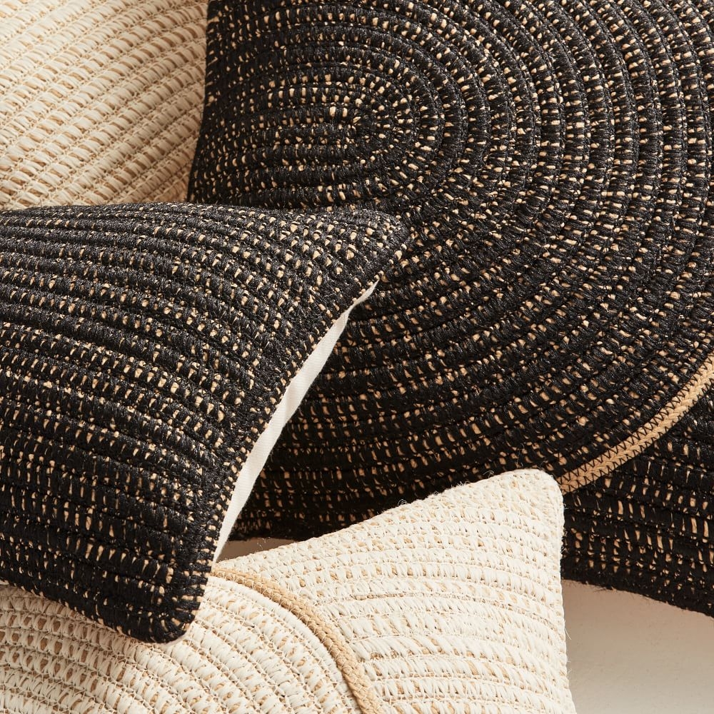 Pottery barn black pillows shop