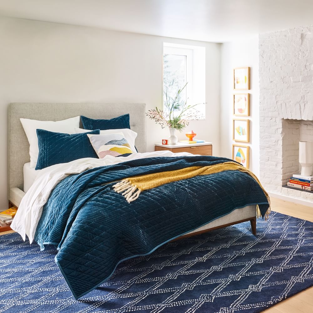 West elm sales gold bed