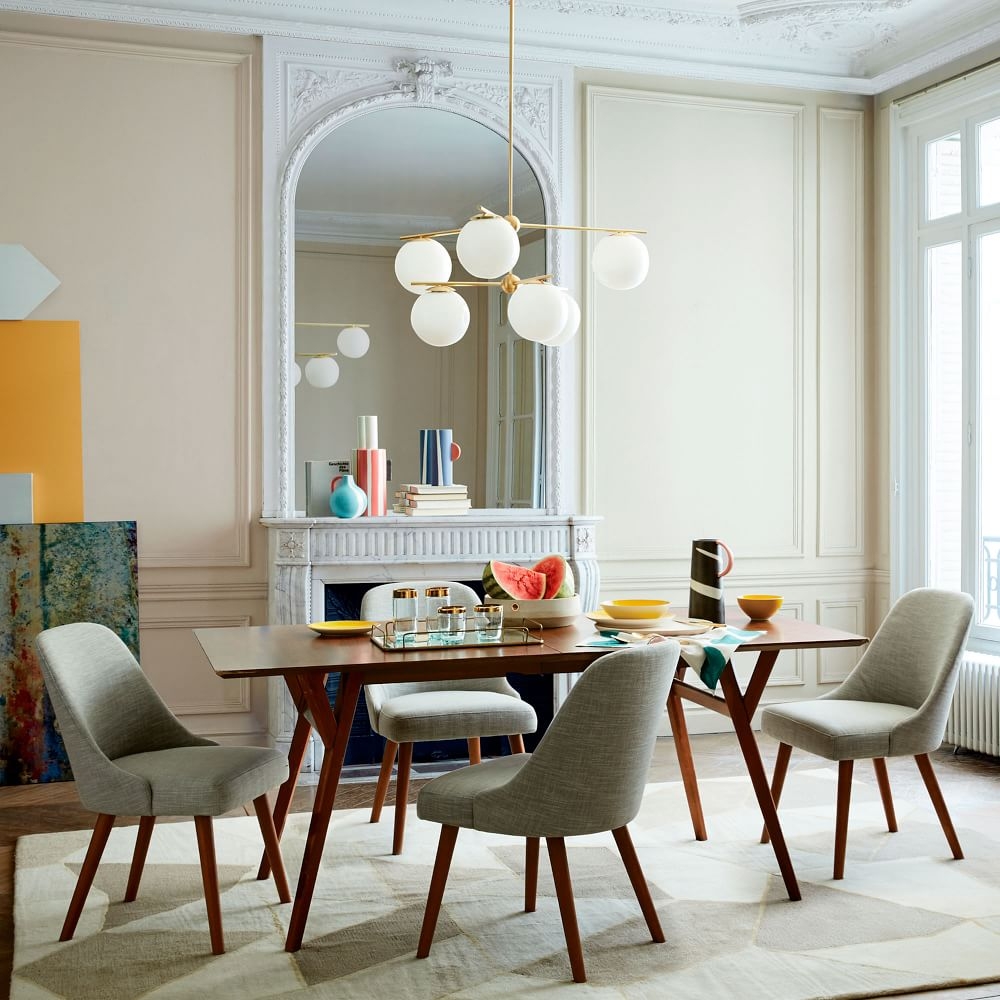 Mid century dining table set new arrivals