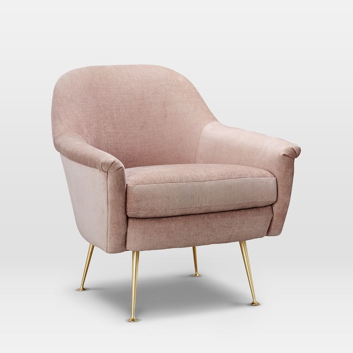 Pink lounge shop chair