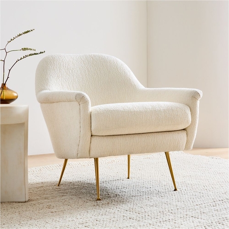 Phoebe square quilted vanity chair new arrivals