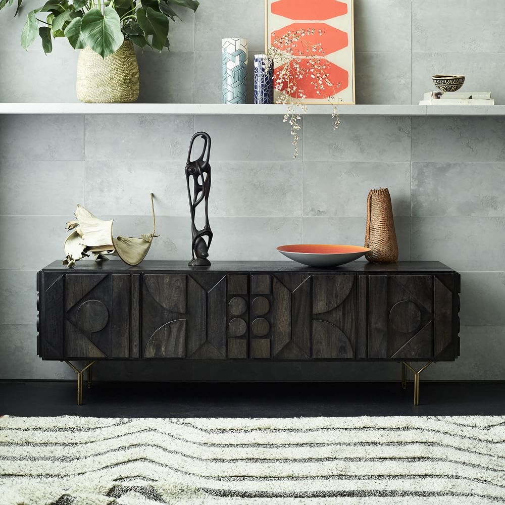Pictograph media top console used