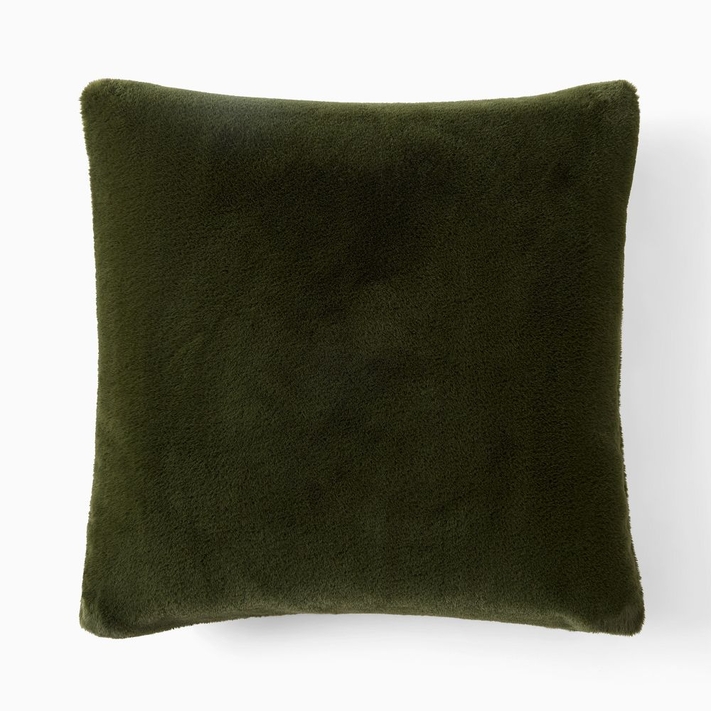 West elm best sale faux fur pillow
