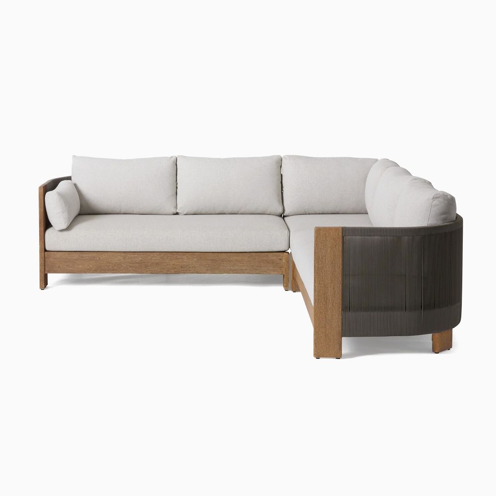 Outdoor sectional clearance with storage