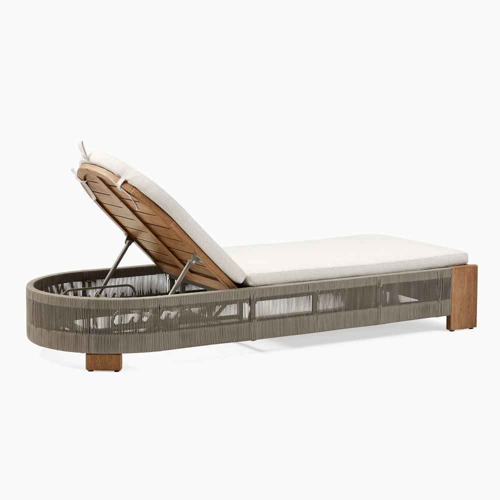 Buy online Porto Outdoor Chaise Lounger now West Elm UAE UAE