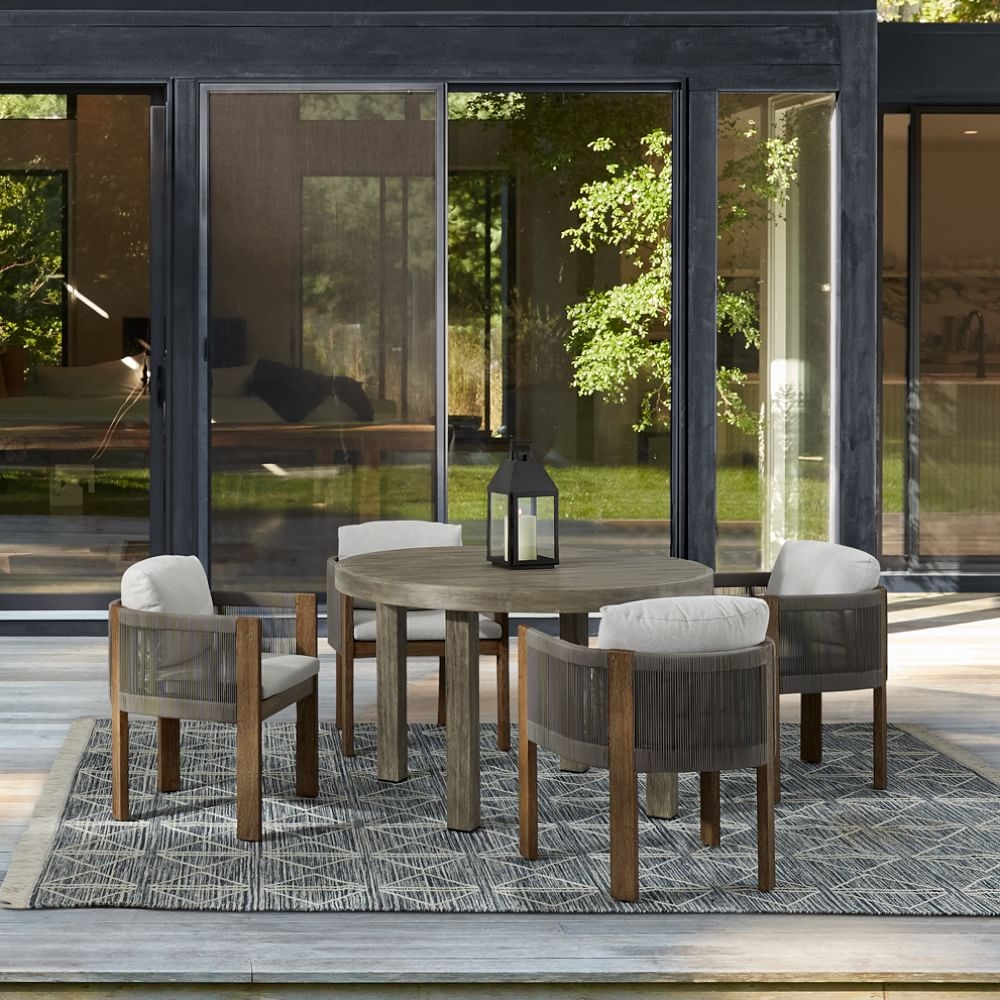 Porto Outdoor Dining Chairs Set of 2