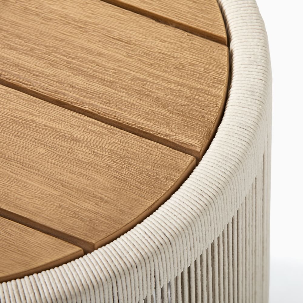 Round outdoor seat deals