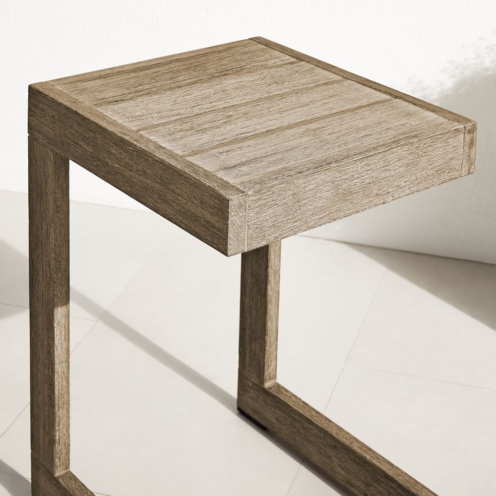 Outdoor modern side shop table