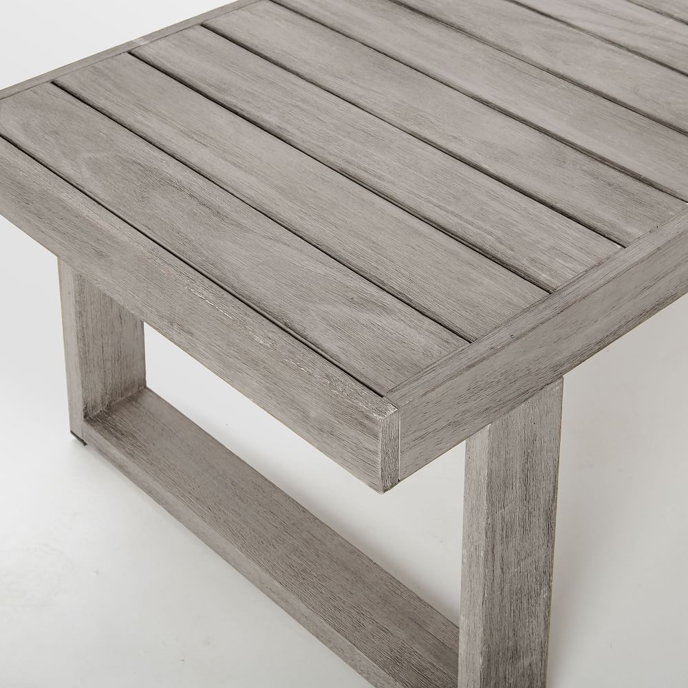Gray outdoor shop coffee table