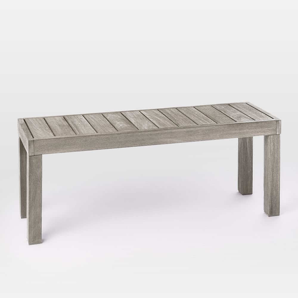 Gray bench hotsell