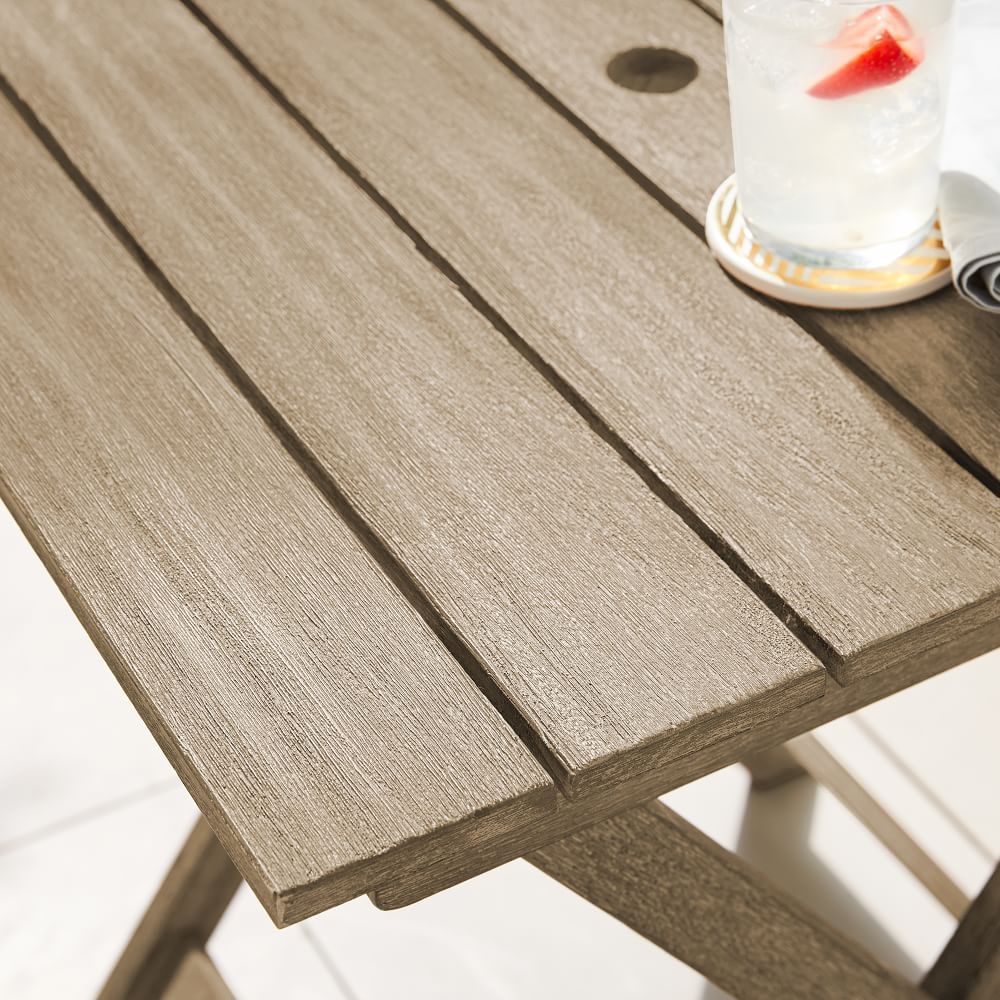 Buy online Portside Outdoor Folding Bistro Table now West Elm