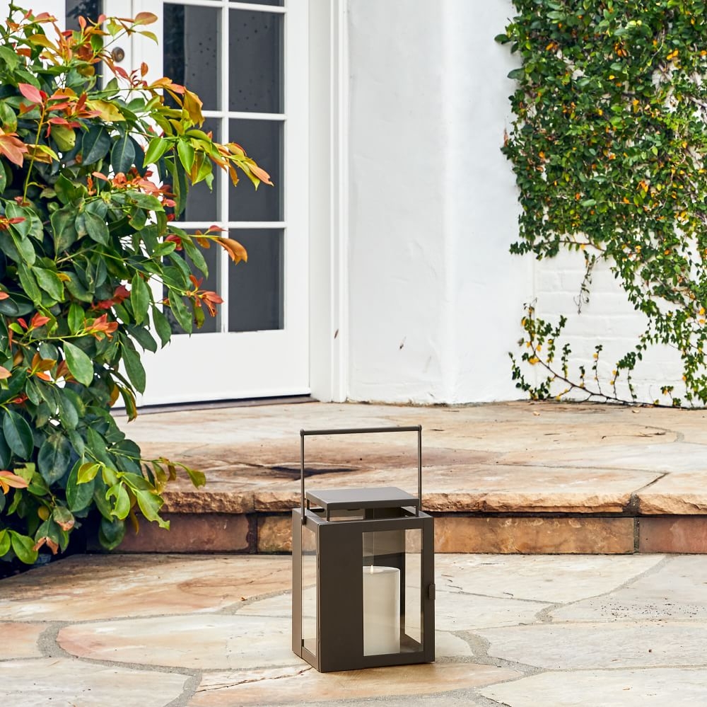 Buy online Portside Outdoor Metal Lanterns now West Elm UAE UAE
