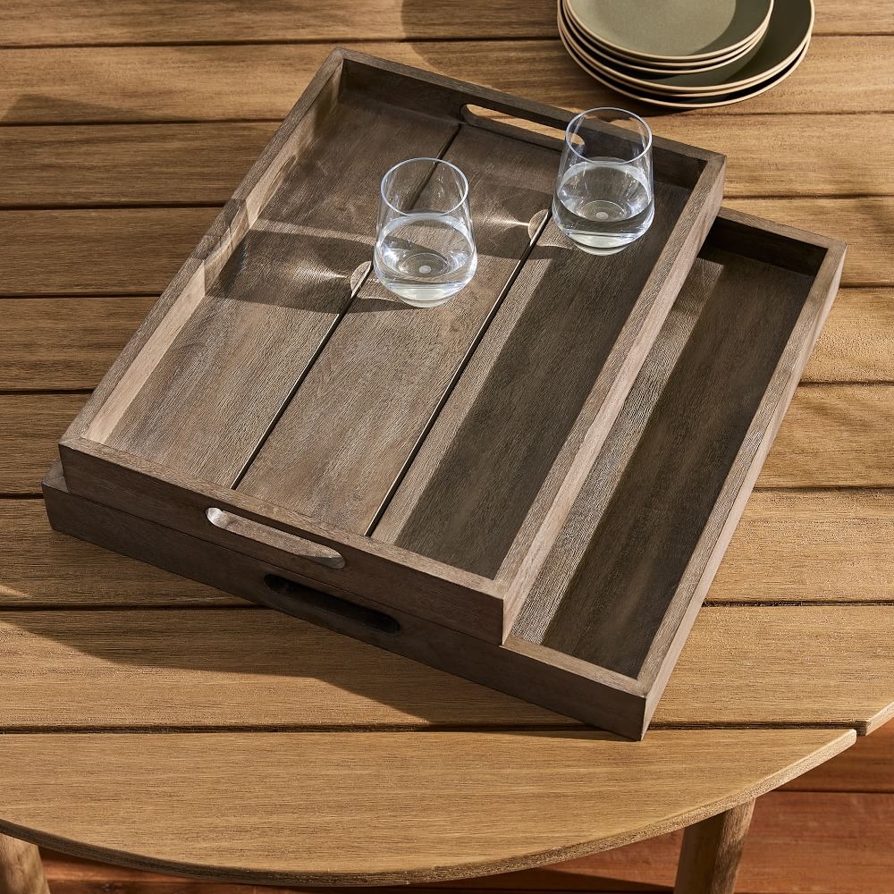 Outdoor deals serving tray