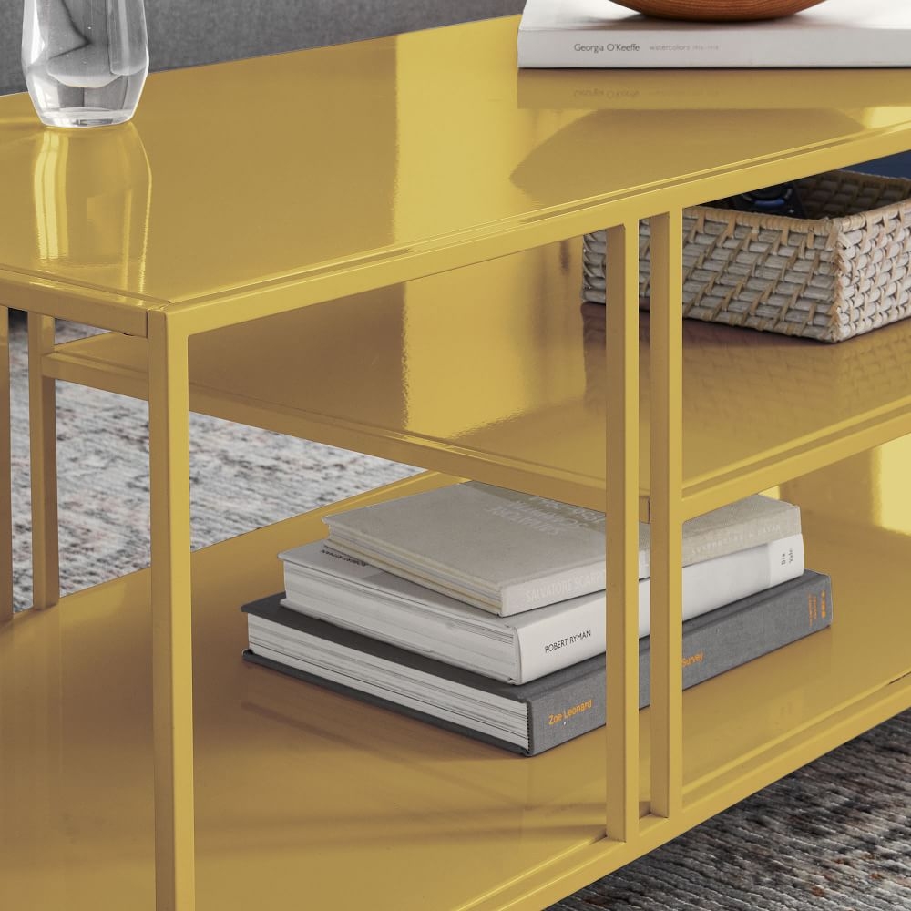 Profile coffee top table west elm