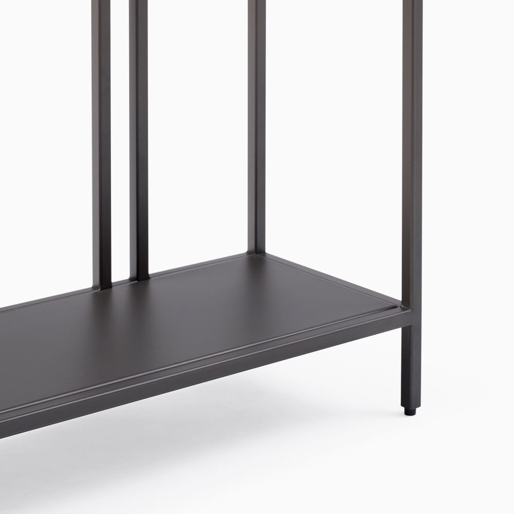 Small metal online console table