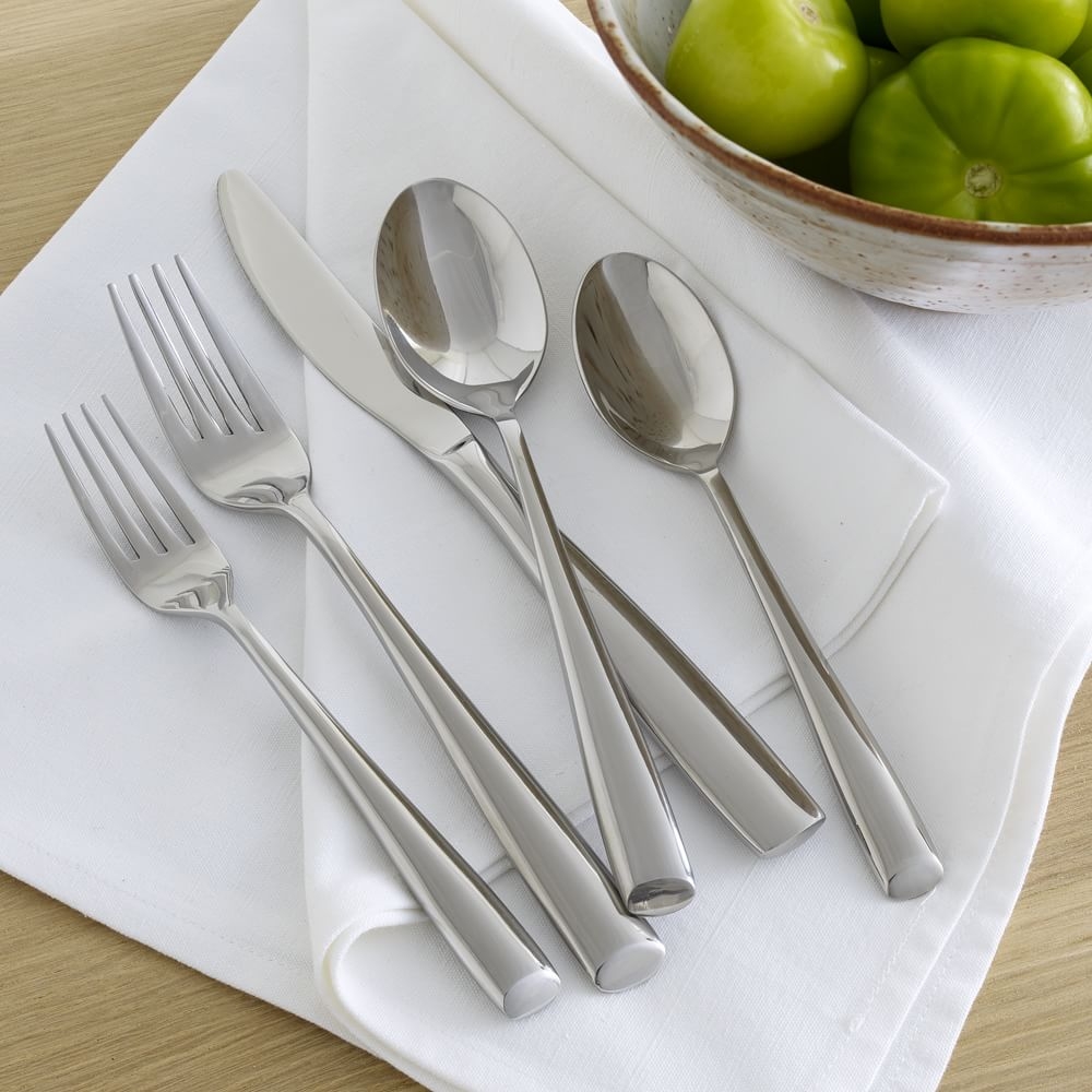 Buy online Promenade Stainless Steel Flatware Set now West Elm