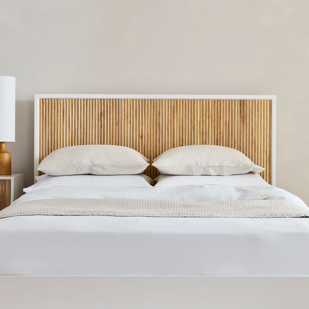 West shop elm headboard