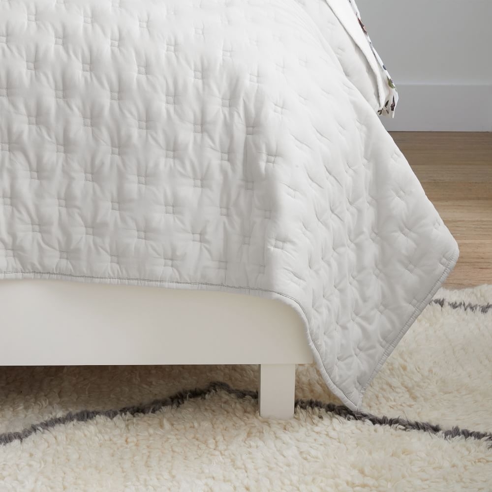 White cushion new arrivals bed