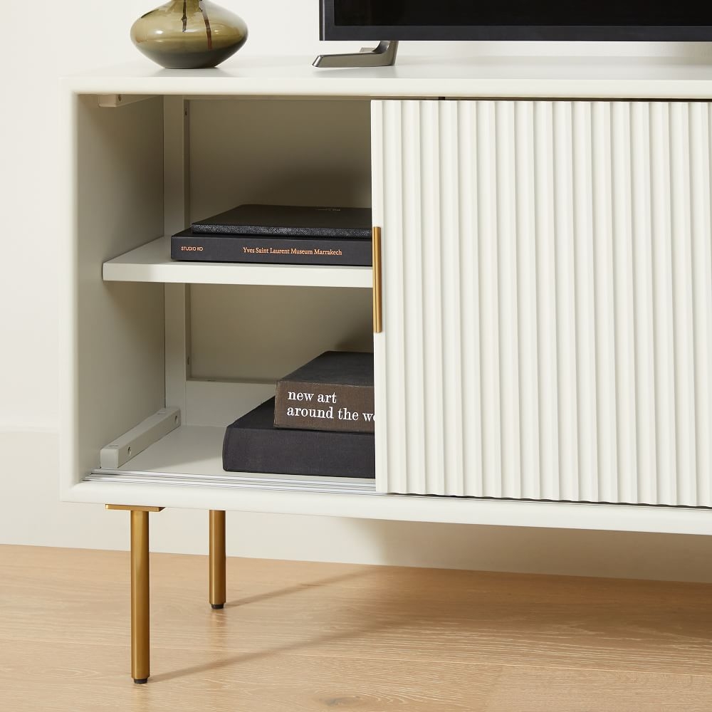 Buy online Quinn Shallow Media Console 122cm now West Elm UAE UAE