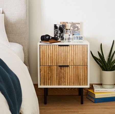 2 drawer store nightstands