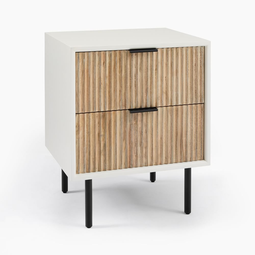 White wood shop night stand