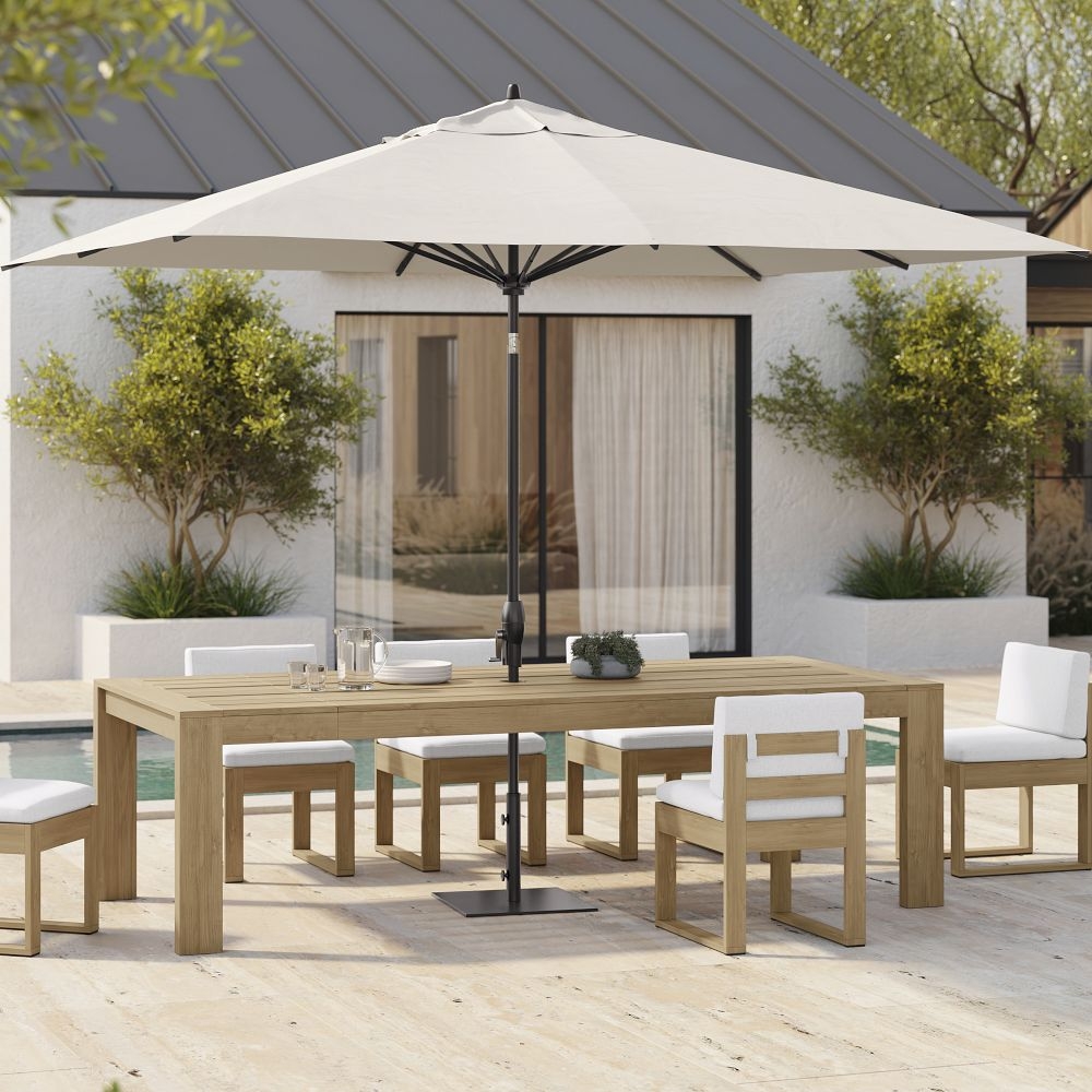 Buy online Rectangular Outdoor Umbrella 244cm x 305cm now