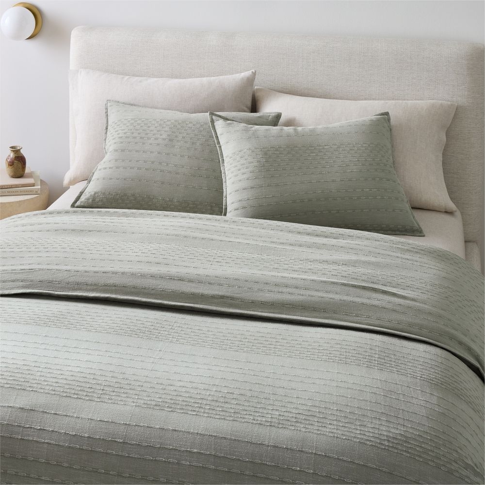 Linen on sale duvet queen