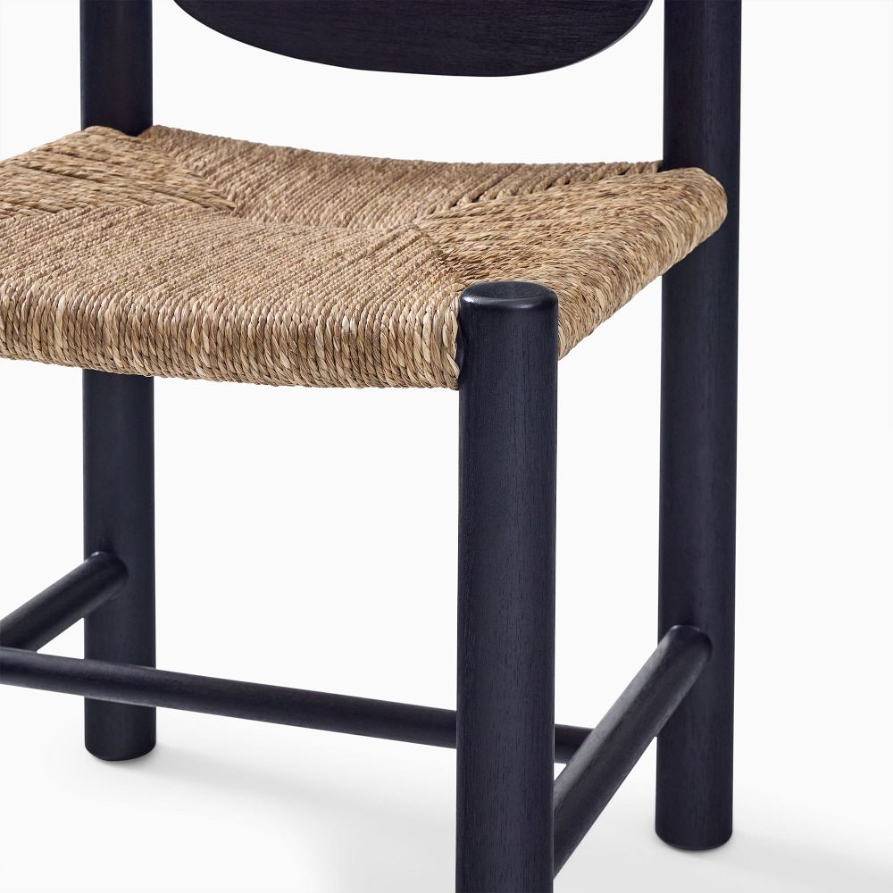 Natural wood shop dining chair