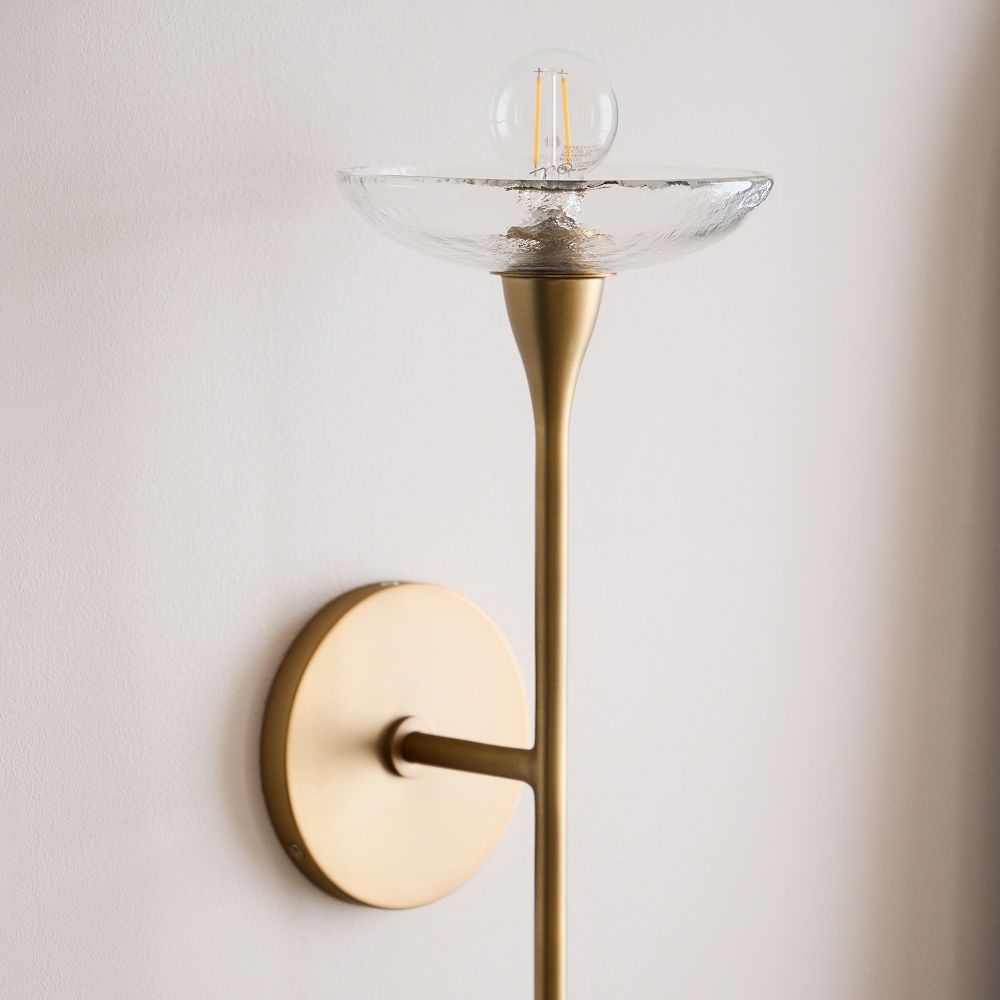 Brass sconce store